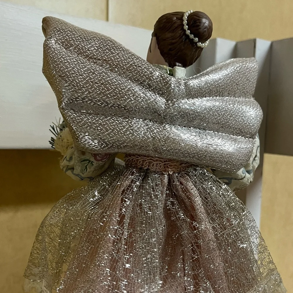 Vintage Angle Tree Topper Porcelain Hands And Feet Christmas Tree Topper Decor
